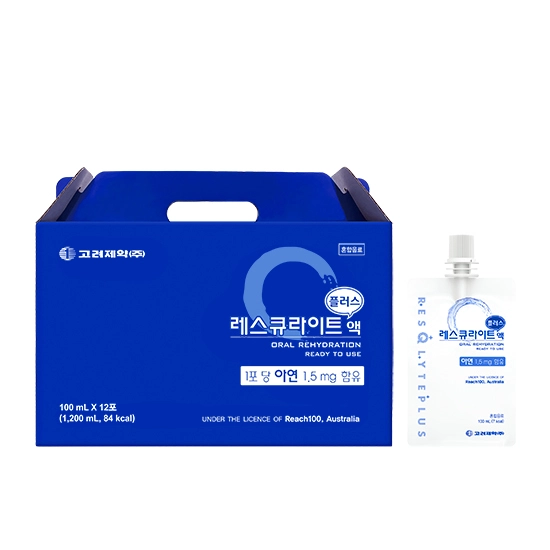 레스큐 라이트 플러스액 100ml 12포